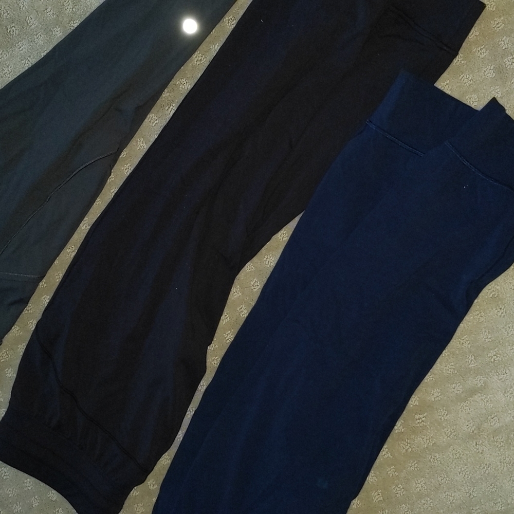 3 PAIRS LULULEMON PANTS!!!!!!